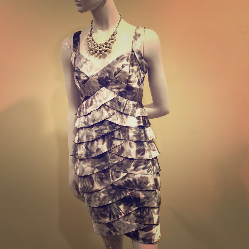 EUC Cocktail Dress by London Times - Sz 4P